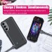 Loytal Battery Case for Samsung Galaxy S24, 5000mAh Rechargeable Extended Battery Charging Charger Case, Add 100% Extra Juice, Not Compatible with S24+ or S24 Ultra (6.2 inch)